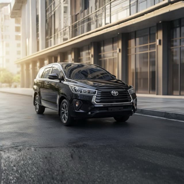 Innova Reborn Facelift 2.4 rental mobil Makassar