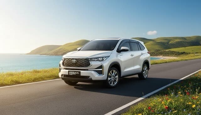 Innova Zenix Q Hybrid rental mobil Makassar